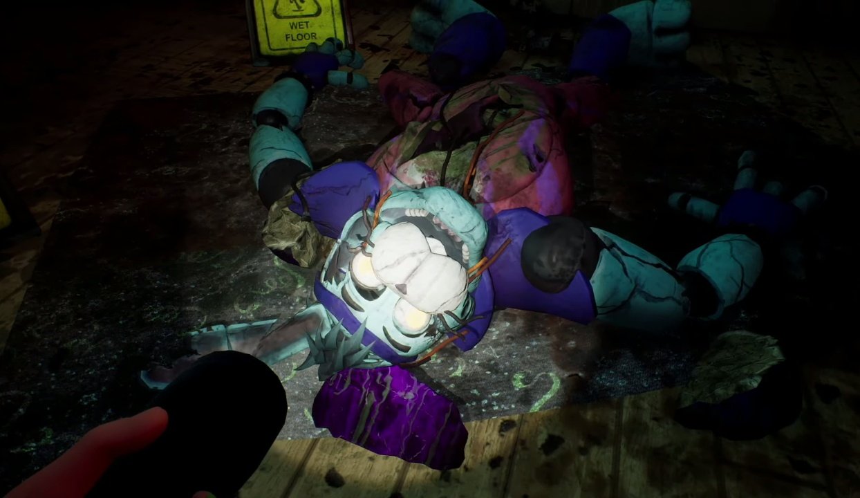 Anyone else think this might be glamrock bonnie in the ruin