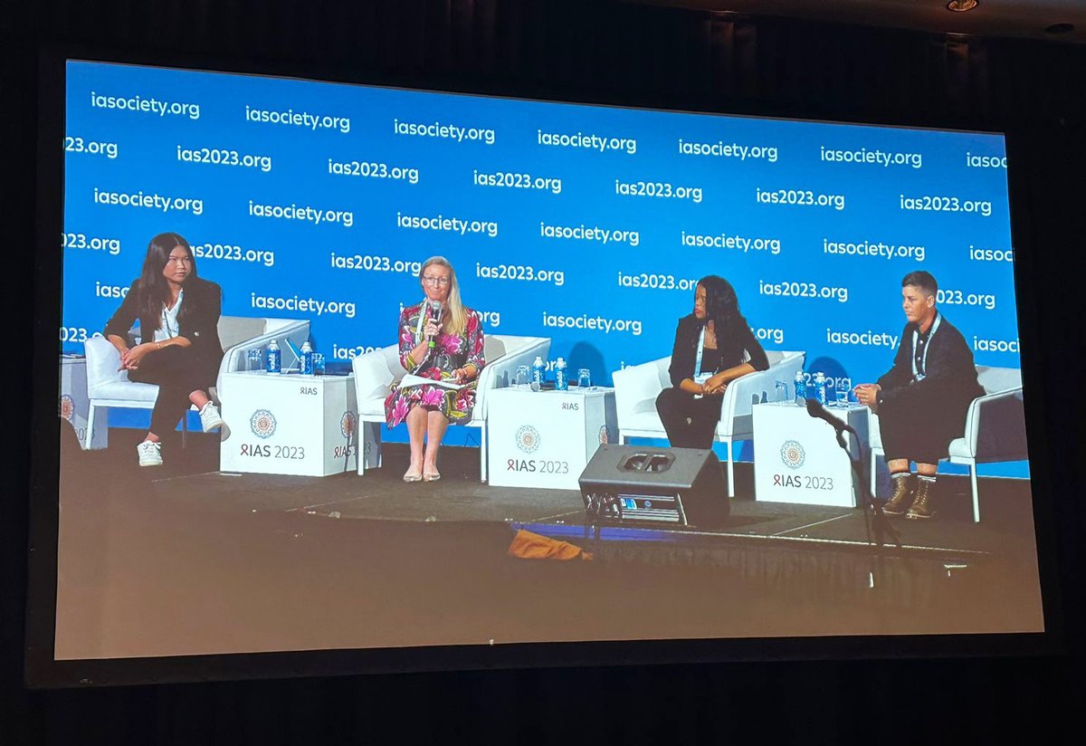 AHRI_News's tweet photo. ✅ AHRI at #IAS2023 

“It felt like a weight was being taken off my shoulders” - AHRI social scientist Nondumiso Dlamini presents results on the peer-led 'lending a hand' intervention, which provided a support structure for migrant adolescents &amp; young people in rural KZN, 🇿🇦 https://t.co/URJL1xrE6T