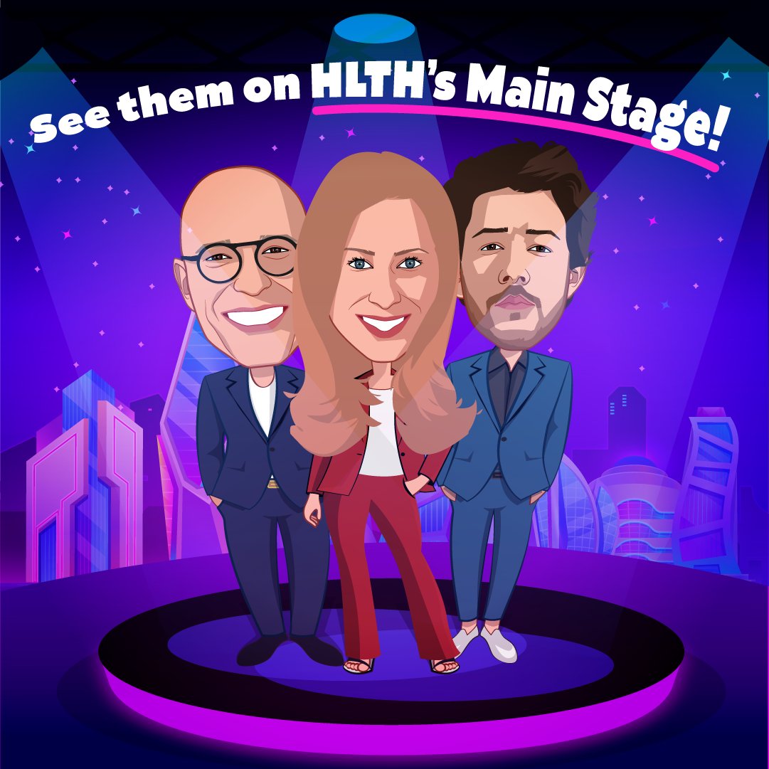 HLTHEVENT's tweet photo. 📢 SPEAKING AT HLTH 2023 🤯 Chelsea Clinton, Nick Jonas, and Howie Mandel!! See them live: https://t.co/GNRPb5lhp8 #hlth2023 https://t.co/FfeVuZCo0K