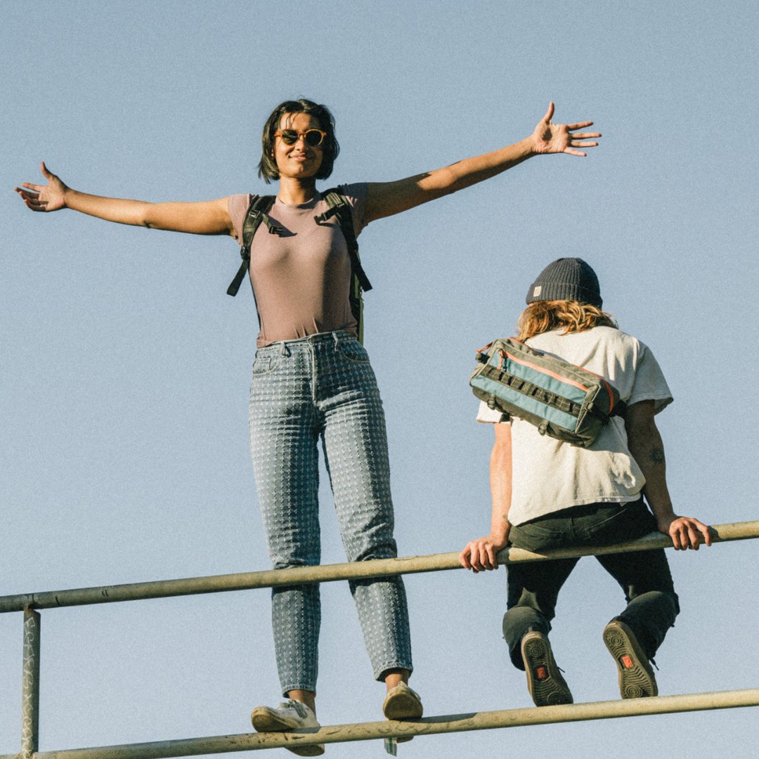 Bring that "on top of the world" energy into this week.