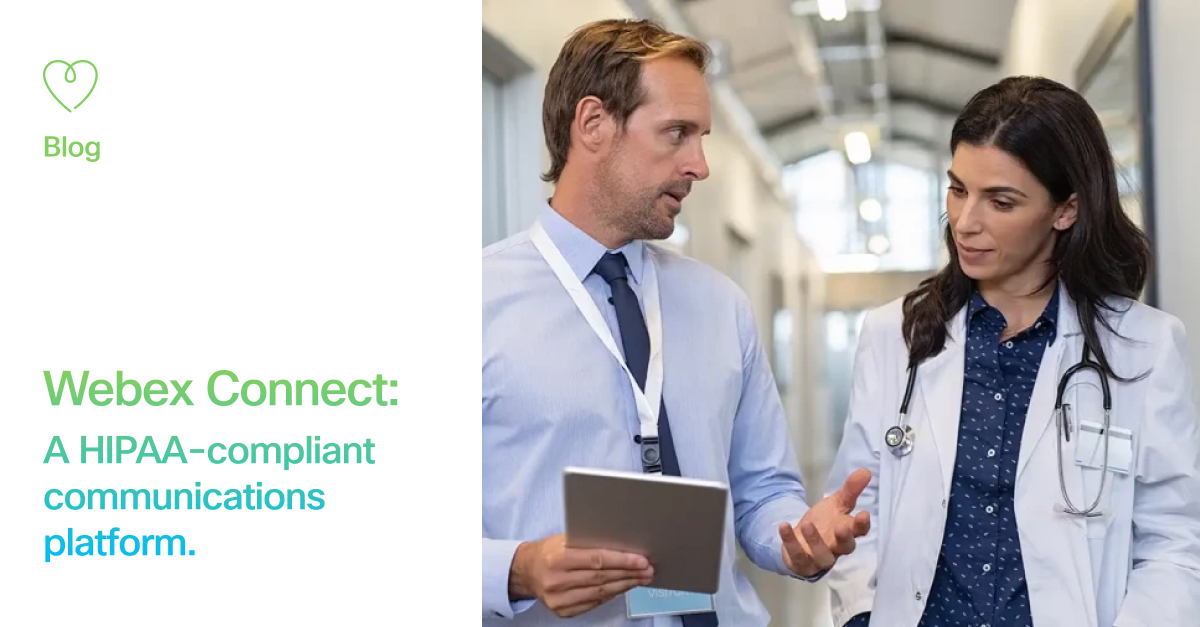 webex_cpaas's tweet image. Healthcare providers, rest easy knowing your patients&apos; data is safe with us! 🔒 Webex Connect, powered by @Cisco, guarantees HIPAA-compliant healthcare communications. cs.co/6013PVT5H

#HealthcareCommunicaions #WebexConnect @Webex @healthcommuk