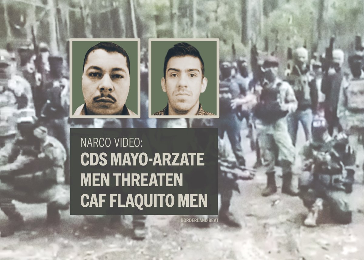 The Sinaloa Cartel’s Arzate brothers threaten their Tijuana enemies, chief among them, the CAF’s El Flaquito and his hitmen, according to a recent <a href="/ZETATijuana/">ZETA Tijuana</a> article.

by <a href="/HEARST_BB/">HEARST</a> &amp; Sol Prendido

borderlandbeat.com/2023/07/tijuan…