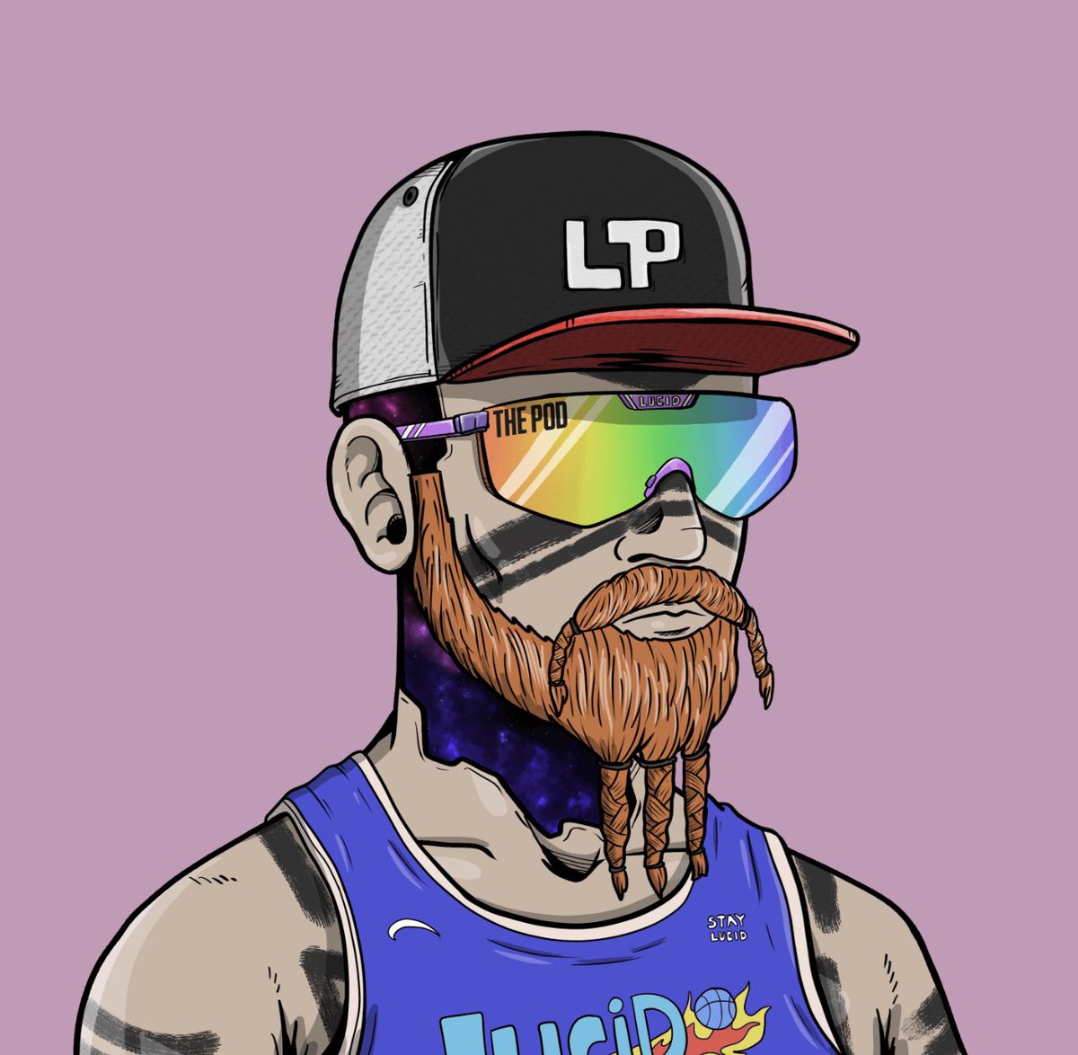 Alchemyman1's tweet photo. It’s a straight up gansta party!! 🎉  @Lucidpunks NFTs are bustin’ out the grayscale and rollin’ into color! 🌈 We gonna paint the blockchain with hues today, fam! 🖌️💥 Get hyped and get ready to soak in that chroma! 🚀🔥 #NFT #LucidPunks #ColorDrop https://t.co/3ZXXnsUeA4