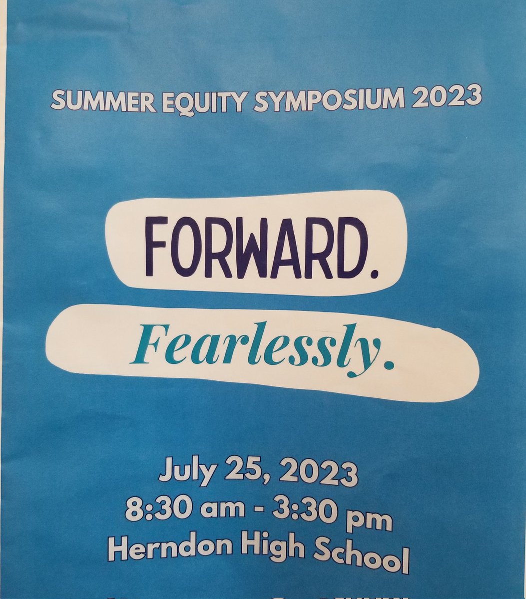 regidoniTC's tweet image. TC staff learning and fearlessly moving forward at the 2023 @FCPSnews Equity Symposium!