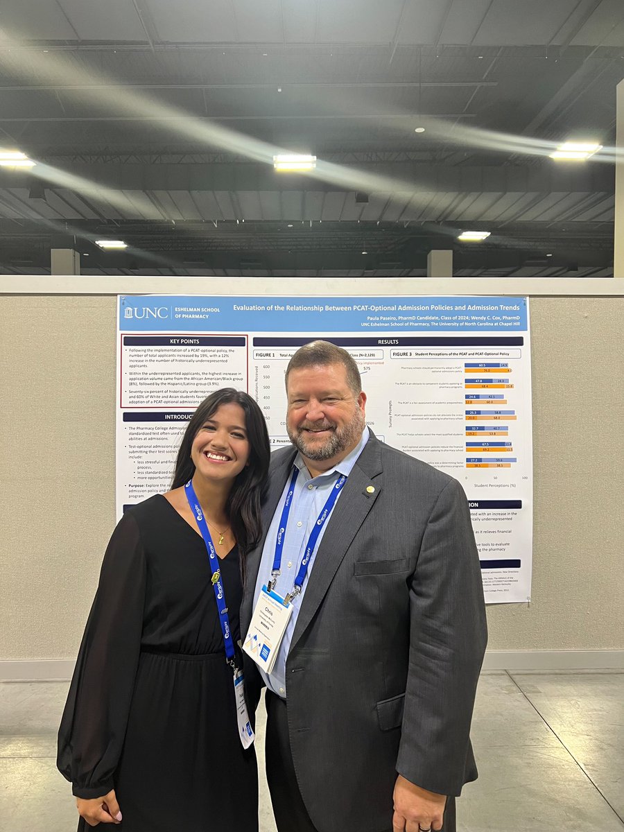 2018 - Interning in Dr.McCurdy’s med chem lab at <a href="/UFPharmacy/">UF Pharmacy</a>. Deciding between PharmD &amp; PhD. 

Though I chose PharmD, the culture in his lab was so welcoming that I came back in 2019 and interned again. 

2023 - reunited at <a href="/AACPharmacy/">AACP</a> Meeting. 

Full circle moment #PharmEd23