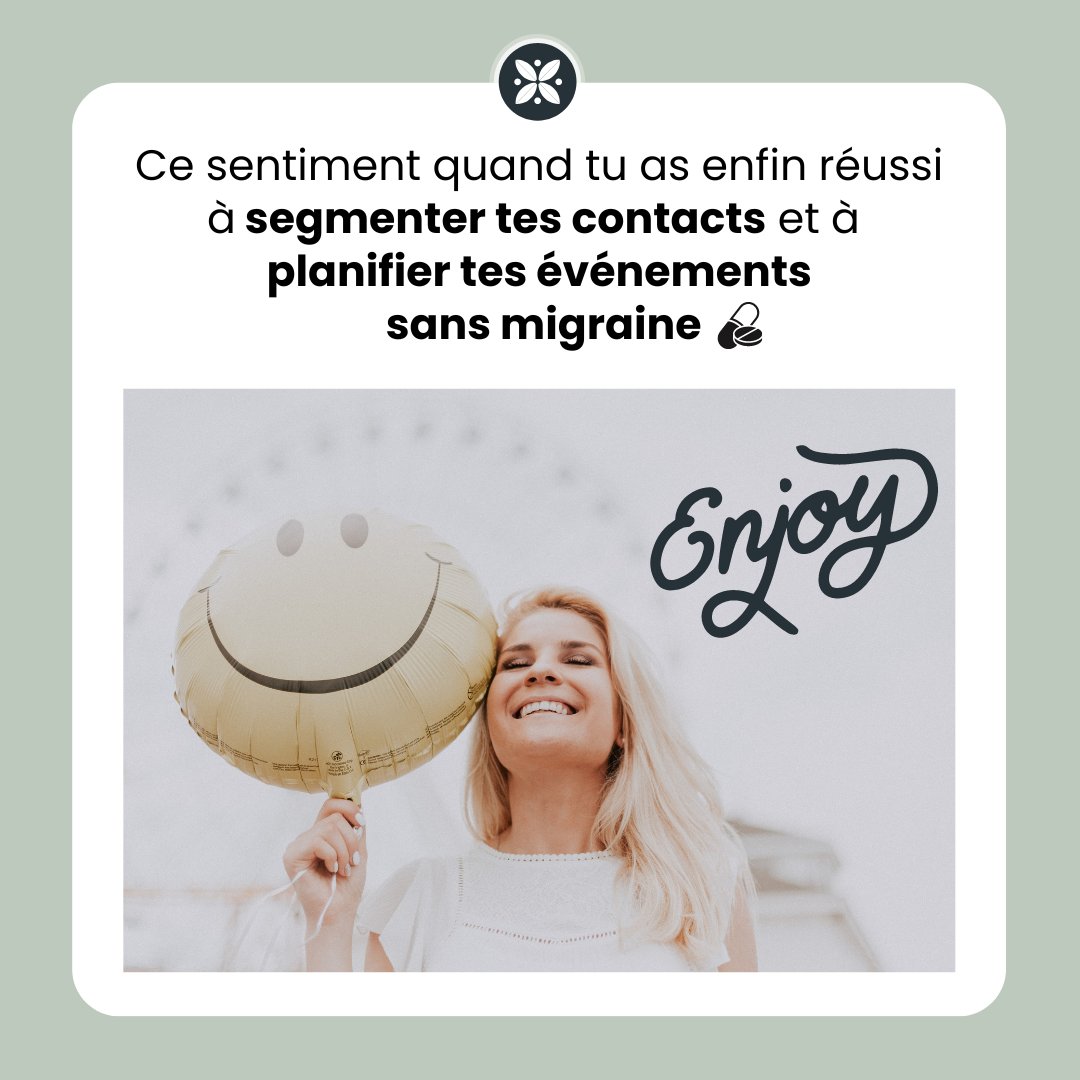 Vous savez ce 𝘀𝗲𝗻𝘁𝗶𝗺𝗲𝗻𝘁 𝗱𝗲 𝘀𝗮𝘁𝗶𝘀𝗳𝗮𝗰𝘁𝗶𝗼𝗻 lorsque vous avez enfin réussi à segmenter  correctement vos contacts et à planifier tous vos événements ? C'est ce  que nous appelons le "𝗡𝗲𝗹𝗶𝘀 𝗘𝗳𝗳𝗲𝗰𝘁" !🎯
#Marketing #CRM #Segmentation #business #Memes