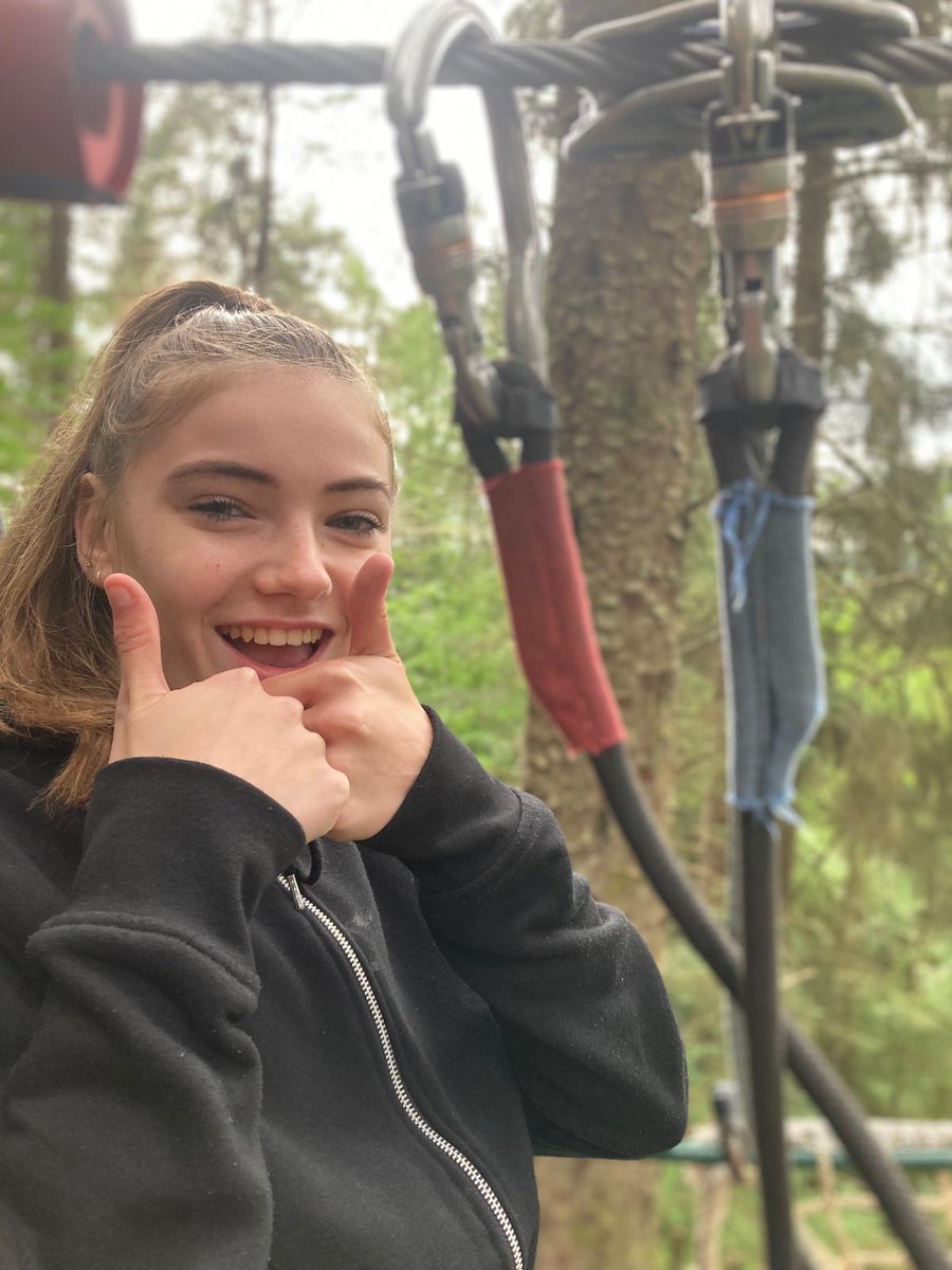 partners_DHS's tweet photo. Our Skye and Lee monkeying around at Go Ape!! 🐒 https://t.co/7OX95d6hx2