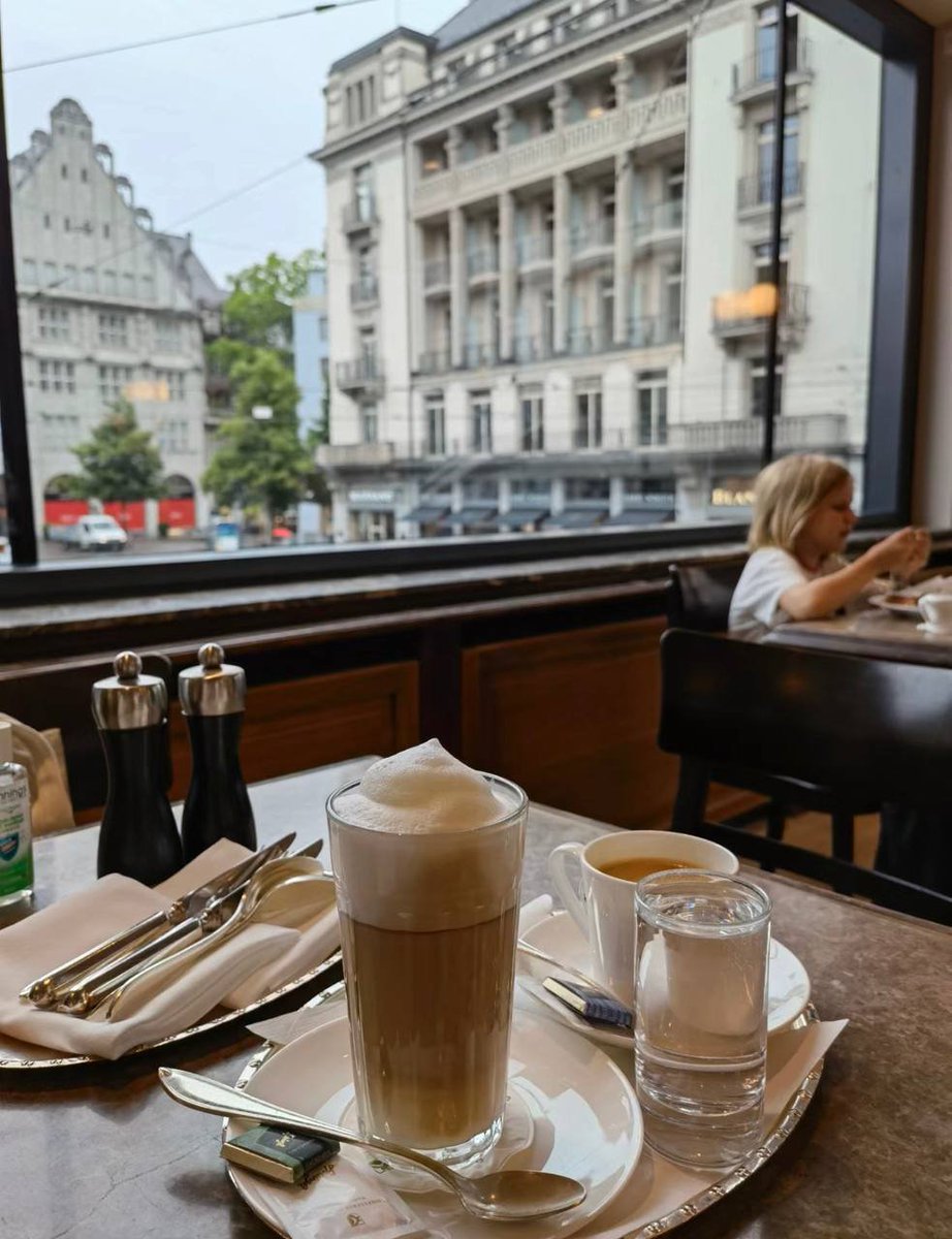 Afternoon tea by the window