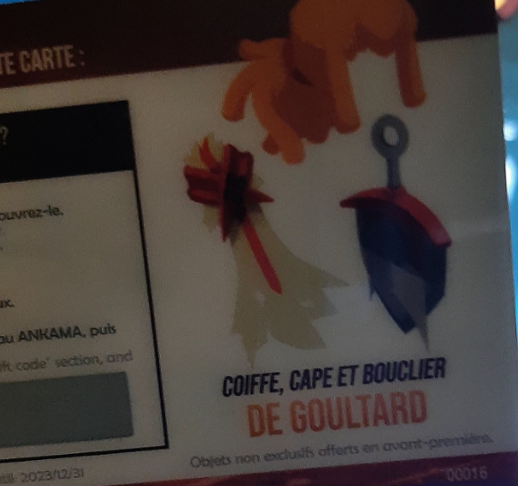 Hello 👋 
Pour ceux qui n'ont pas pu remporter la panoplie GOULTARD pour DOFUS RETRO. 
5 Panoplies Goultard de la Japan Expo 2023 à Gagner !

RT + Follow <a href="/kocomen/">Kocomen</a> 
5 codes, 5 gagnants TAS 30/07
Goodluck 🍀