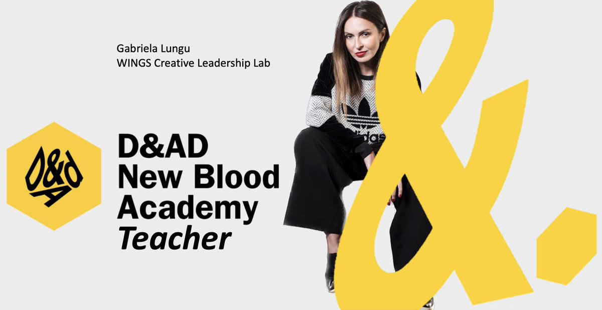 Excited to be teaching again for <a href="/DandADNewBlood/">@dandadnewblood</a> #Academy. Looking forward to tomorrow when I’m meeting this year's brilliant bunch to discuss #pitching creative ideas. 
I’m always blown away by how good these creatives are, and I’m sure there will be no exception this time 🤩✏️
