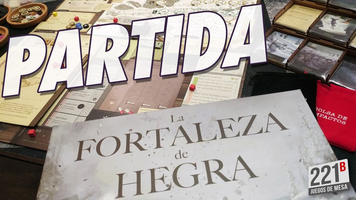A las 19:30h me voya a defender LA FORTALEZA DE HEGRA de <a href="/SaltPeppergames/">Salt&PepperGames</a> en #Directo221B en nuestro canal de Twitch