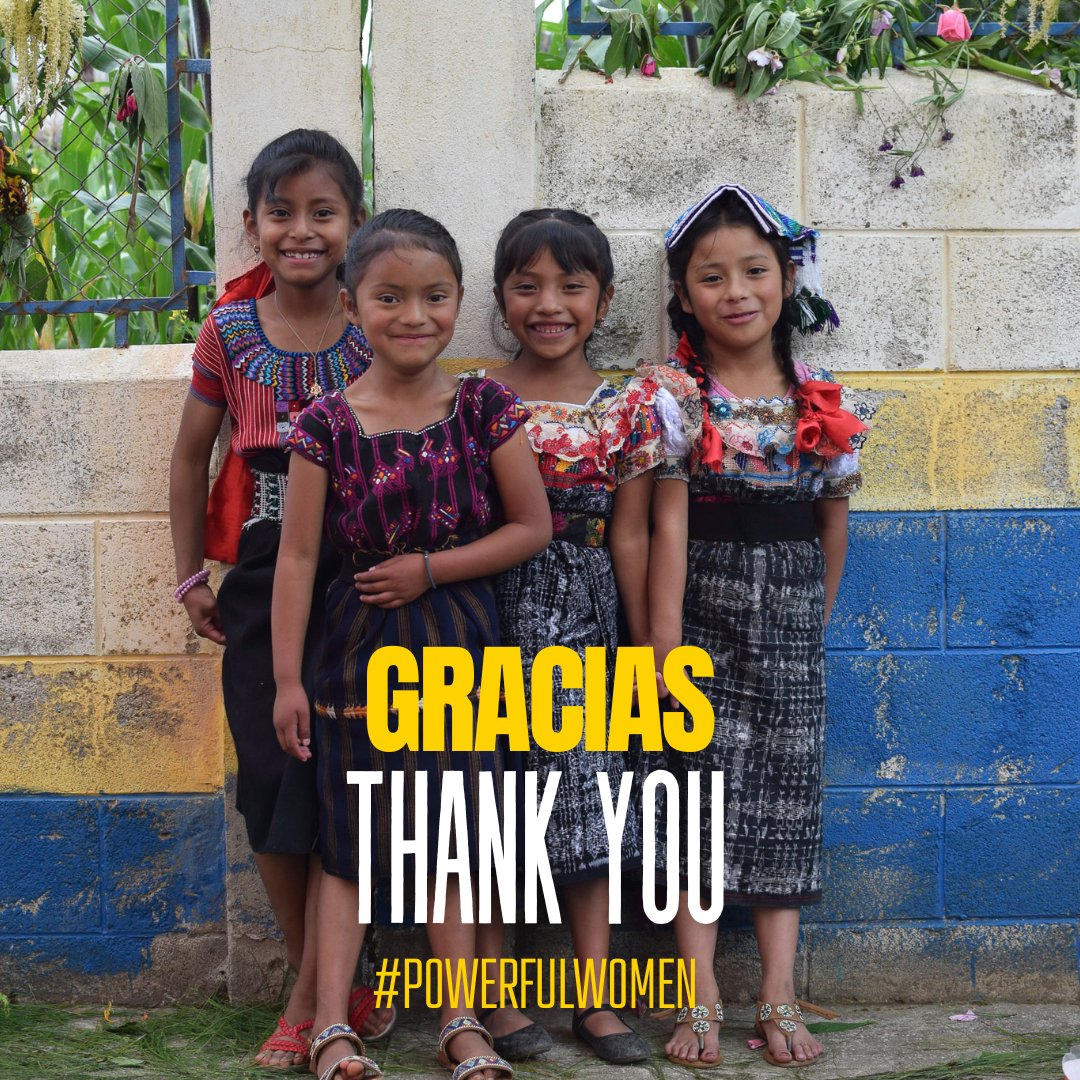 Thanks to your generosity, we raised more than $286,000 for our #powerfulwomen campaign! You have given Indigenous Maya women the opportunity to learn new skills, realize their leadership potential, and build stronger communities in rural Guatemala. Thank you for your support!