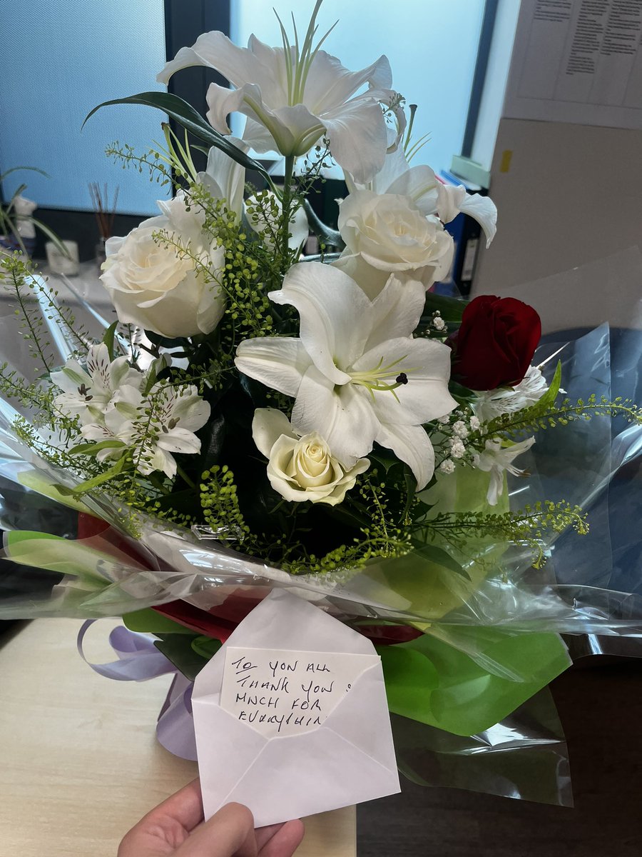 Nemea Byrne-Fraser (@nemeajade) on Twitter photo Beautiful thank you flowers delivered to <a href="/ShakespeareWar2/">Shakespeare Ward</a> team from a patient and their family for the care and compassion from all of the team throughout the patients journey in hospital โค๏ธ๐ <a href="/Danirob93/">Danielle Robinson</a> <a href="/CarlyWhittam/">Carly Jackson</a> <a href="/Stubbs9Louise/">Louise Stubbs</a> Beautiful thank you flowers delivered to <a href="/ShakespeareWar2/">Shakespeare Ward</a> team from a patient and their family for the care and compassion from all of the team throughout the patients journey in hospital โค๏ธ๐ <a href="/Danirob93/">Danielle Robinson</a> <a href="/CarlyWhittam/">Carly Jackson</a> <a href="/Stubbs9Louise/">Louise Stubbs</a>