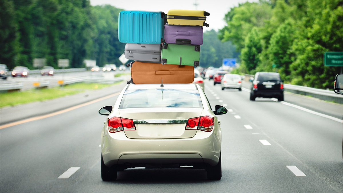 IronmanTires's tweet photo. Pack smarter, not harder. Overloading your vehicle for the family road trip this summer can add unnecessary stress to your tires. You wouldn’t want to be stressed on your vacation.

#ironmantires #carhacks #themoreyouknow https://t.co/WeluJRM2Up