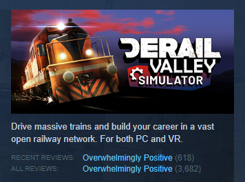 We've crossed the "Overwhelmingly Positive" threshold on Steam, for the first time ever! 🤯 Thank you everyone, this has been a dream of ours for a very long time! #gamedev #indiedev #earlyaccess