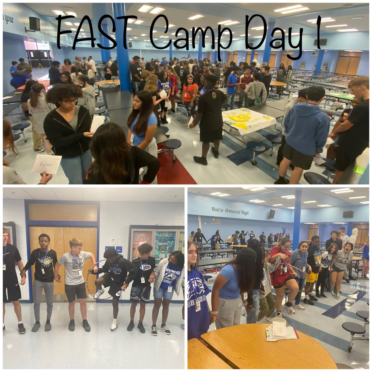 Day 1 = Success for our newest Hawks! <a href="/Armwood_HS/">Armwood High School</a> <a href="/HCPS_AVID/">HCPS_AVID</a> <a href="/HillsboroughSch/">Hillsborough Schools</a> @ArmwoodAcademy