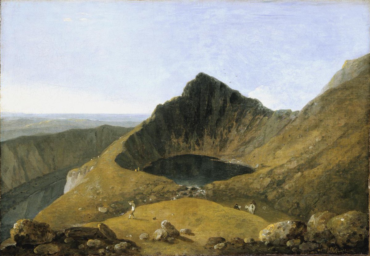 #FairyTaleTuesday 
Astronomer Idris was a giant, who would sit on a ridge of a mountain in southern Snowdonia and watch over the lives of ordinary people - the mountain became known as Cadair Idris [Chair of Idris]
#CadairIdris #Wales #TrioeddYnysPrydein
🎨#RichardWilson