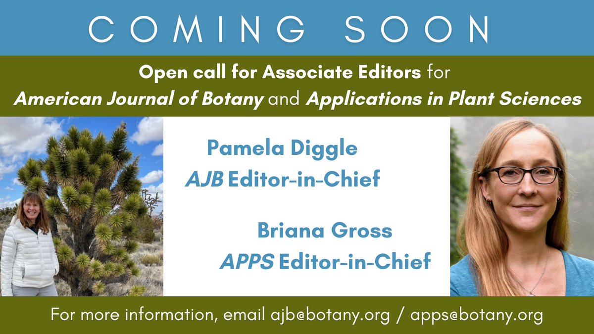 nora_flora10's tweet photo. Hey all, AJB and APPS @Botanical_ are having an open call for associate editors!!! Email ajb@botany.org or apps@botany.org for more info. https://t.co/H1sp9ELn60