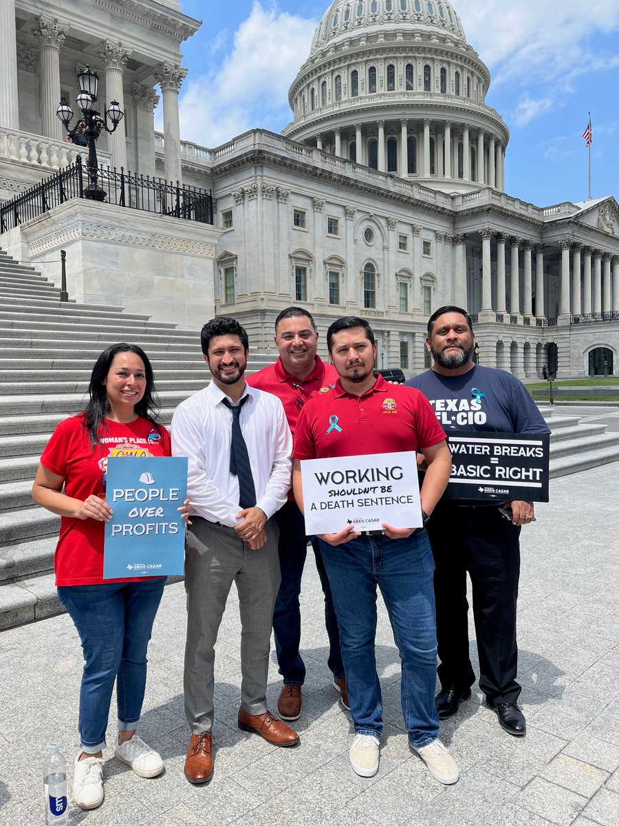CWAUnion's tweet photo. Thank you @RepCasar! #WorkersCantWait https://t.co/w57tP9Jpxz