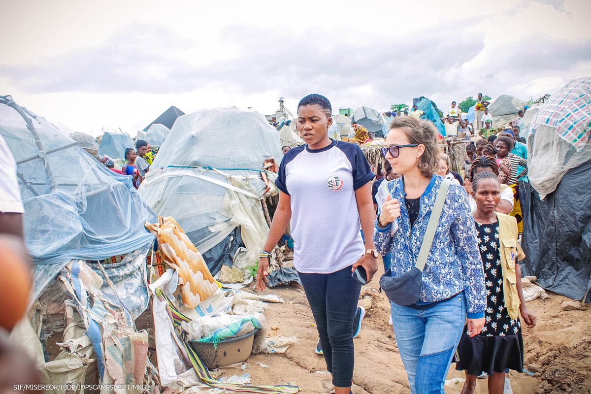 samuelioron_NGO's tweet photo. Exciting visit by Julia Kroger, Head of Dialogue and Partnership Service (DPS), to Markurdi! We toured IDP camps, facing challenges but fostering commitment for sustainable solutions. Grateful to Misereor for immense support! #HumanitarianCrisis #IDPCamps #EqualAccessDB https://t.co/jbwBTvRMDA