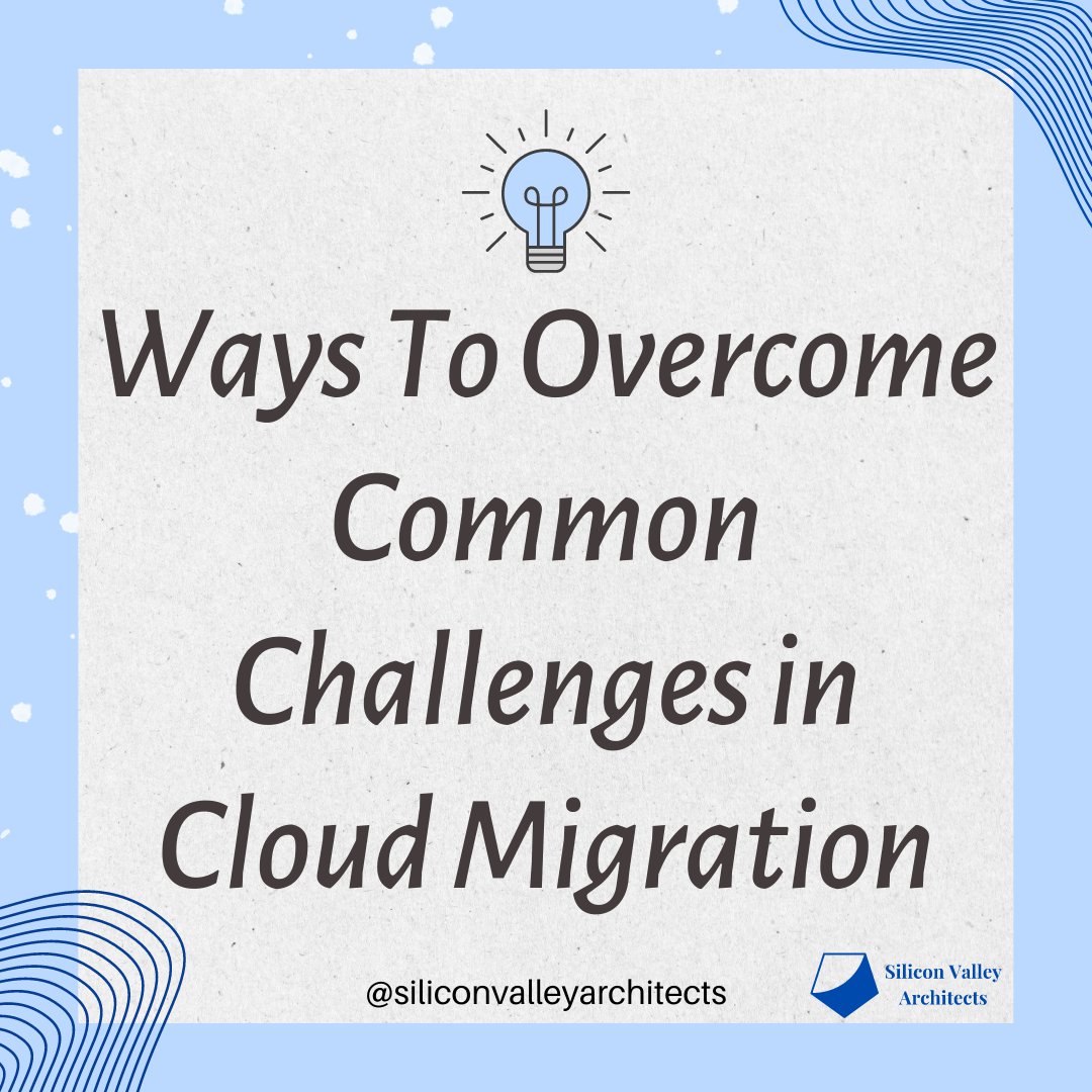 svarchitects's tweet image. Overcoming Common Challenges in Cloud Migration
#cloudcomputing #cloudcomputingsystem #cloudcomputingservices #sva