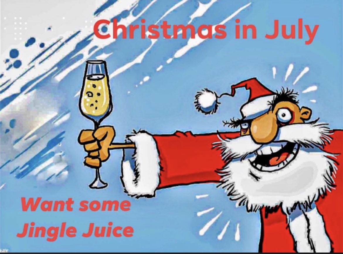 PicsCousin's tweet photo. Merry Christmas in July #ChristmasInJuly #jinglejuice #hohoho https://t.co/1XriTHJfYk