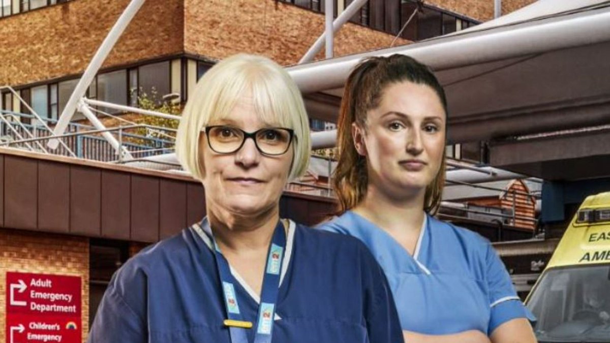 Missed last night’s episode of #24hrsAE?🚑

You can catch up now at channel4.com/programmes/24-…

If like Jess you want to join the NHS, #TeamNUH has a wide range of opportunities available in both clinical and non-clinical roles. 

For more information➡️ nuh.nhs.uk/opportunities/