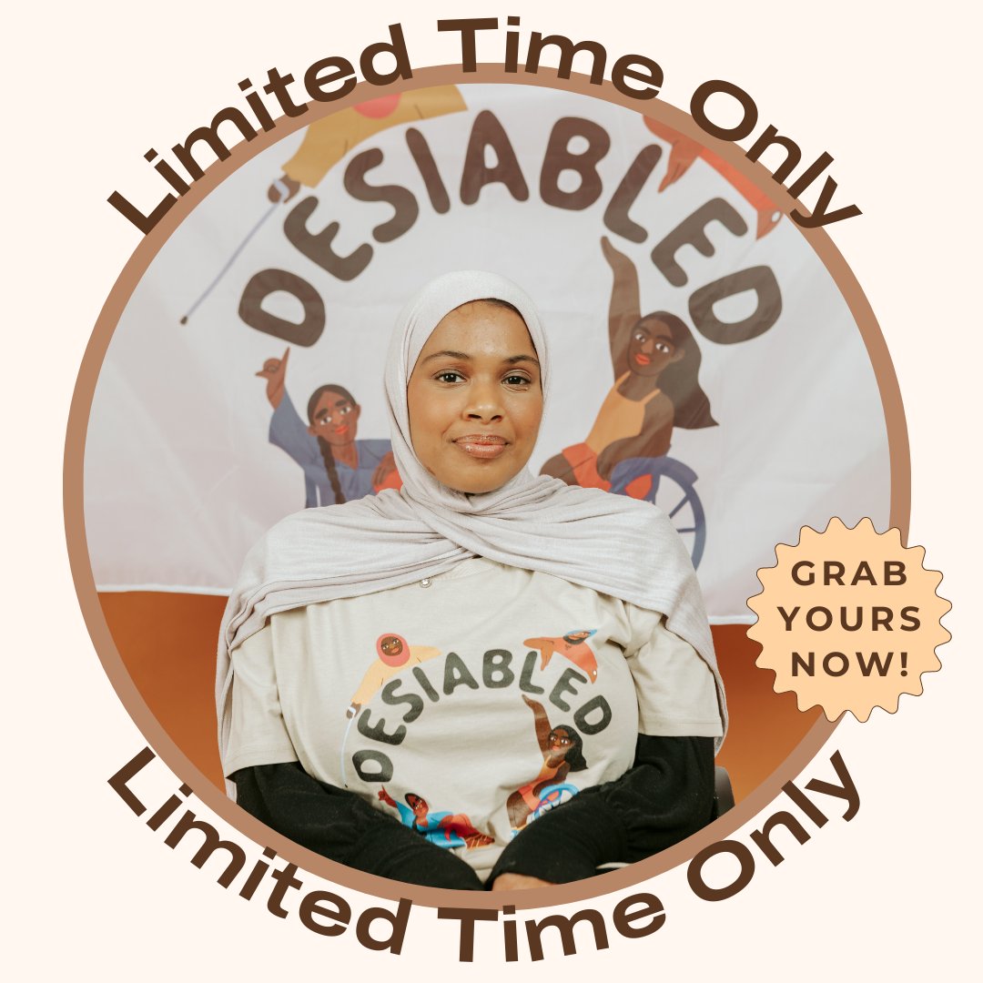 You asked; we listened! 

For the rest of South Asian Heritage Month, we are selling desi-abled t-shirts for you to get your hands on!

Don't miss out on this limited-edition opportunity and grab your desi-abled t-shirt to be apart of the movement