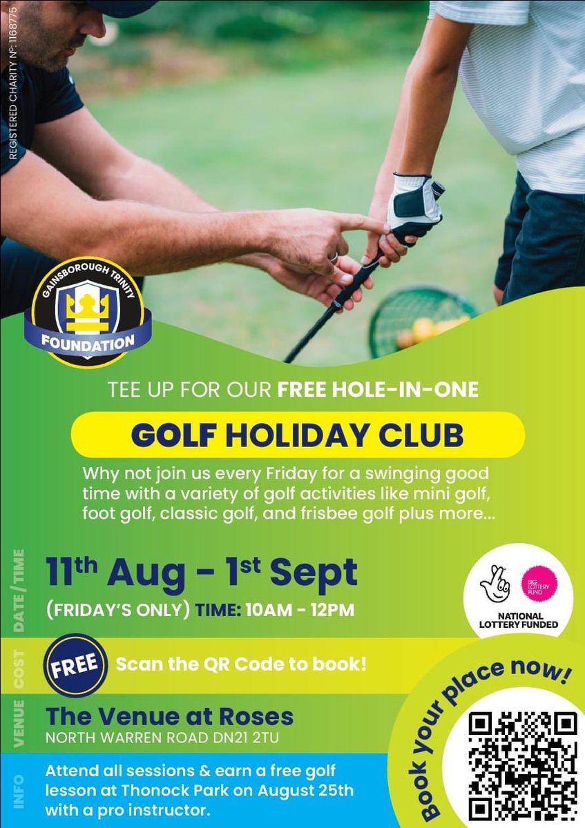 Gainsborough Trinity Foundation tweet media