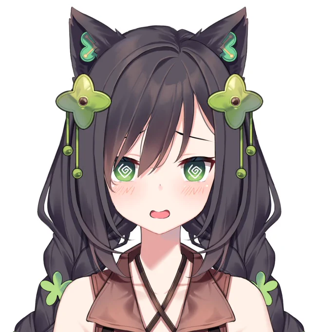 on comm and i'm not that burnt out...  / live2D model for 