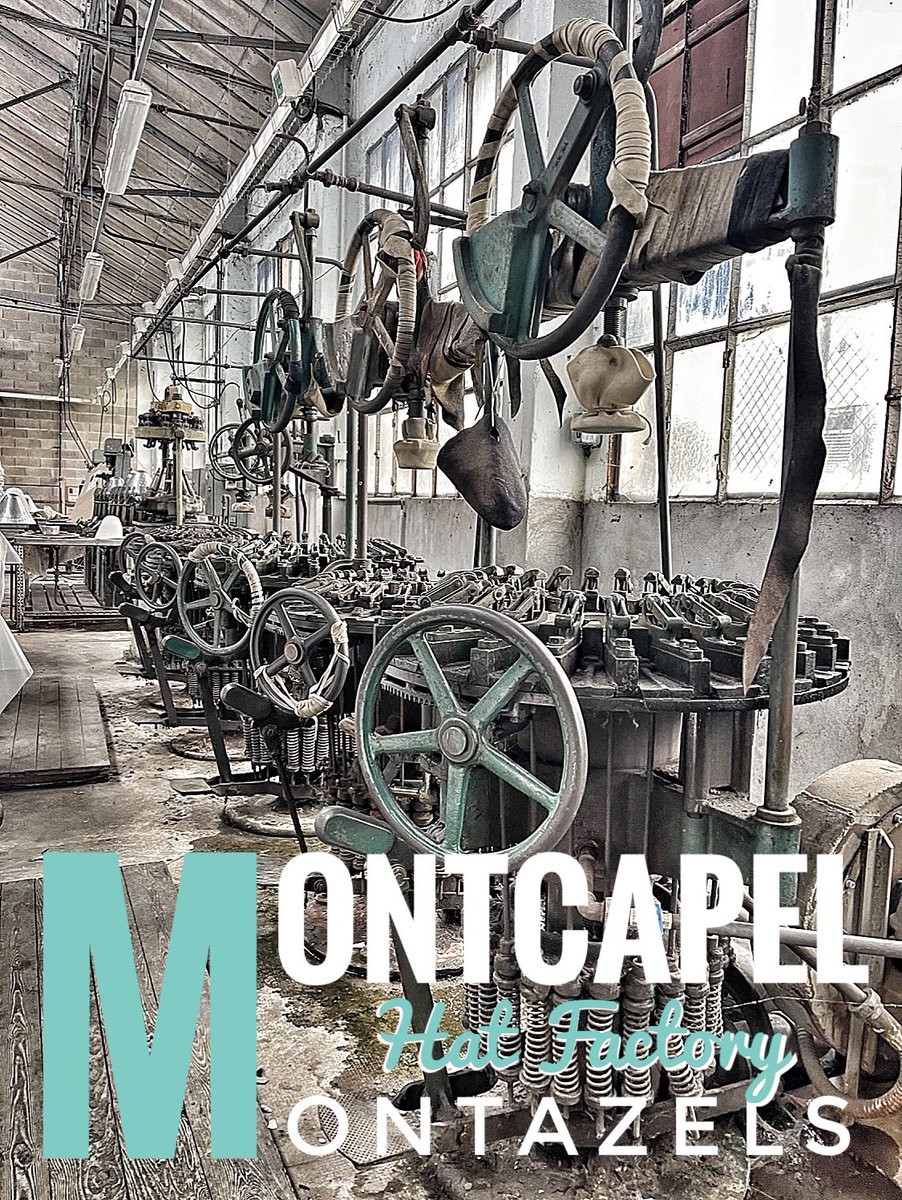 cheakyblinders's tweet photo. Had a tour of this place yesterday in France near Carcassonne. I reckon #JohnnyDepp and @hollywoodvamps would be in there element in here. Over 500 styles of Hats still made in the original way with French wool on machines dating back to 1900. Amazing. https://t.co/SCeT2jmL8Z