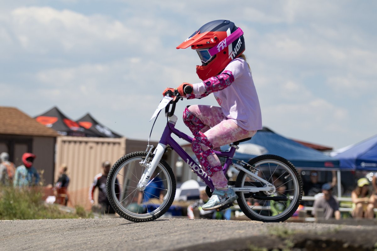 ssprd's tweet photo. July is Park and Recreation Month! #OurCommunityGrows at South Suburban! Skye is a great example of that. Only one month after she completed a Strider Bike Camp and learned to ride with pedals, she decided to race in the State Doubles Race at #CountyLineBMX! #WhereCommunityGrows. https://t.co/1n7KWREbCN