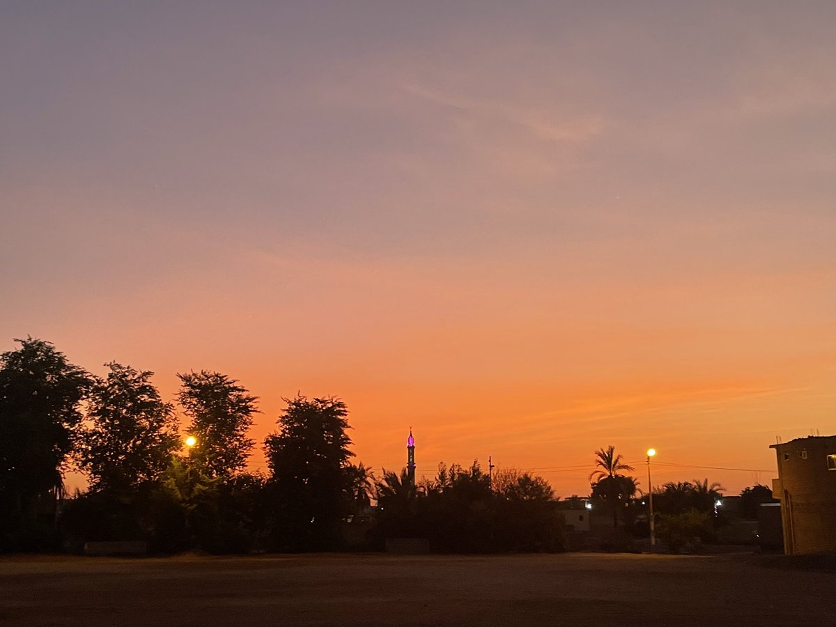 Tarrrrek's tweet image. Sunset Sky #withoutfilter