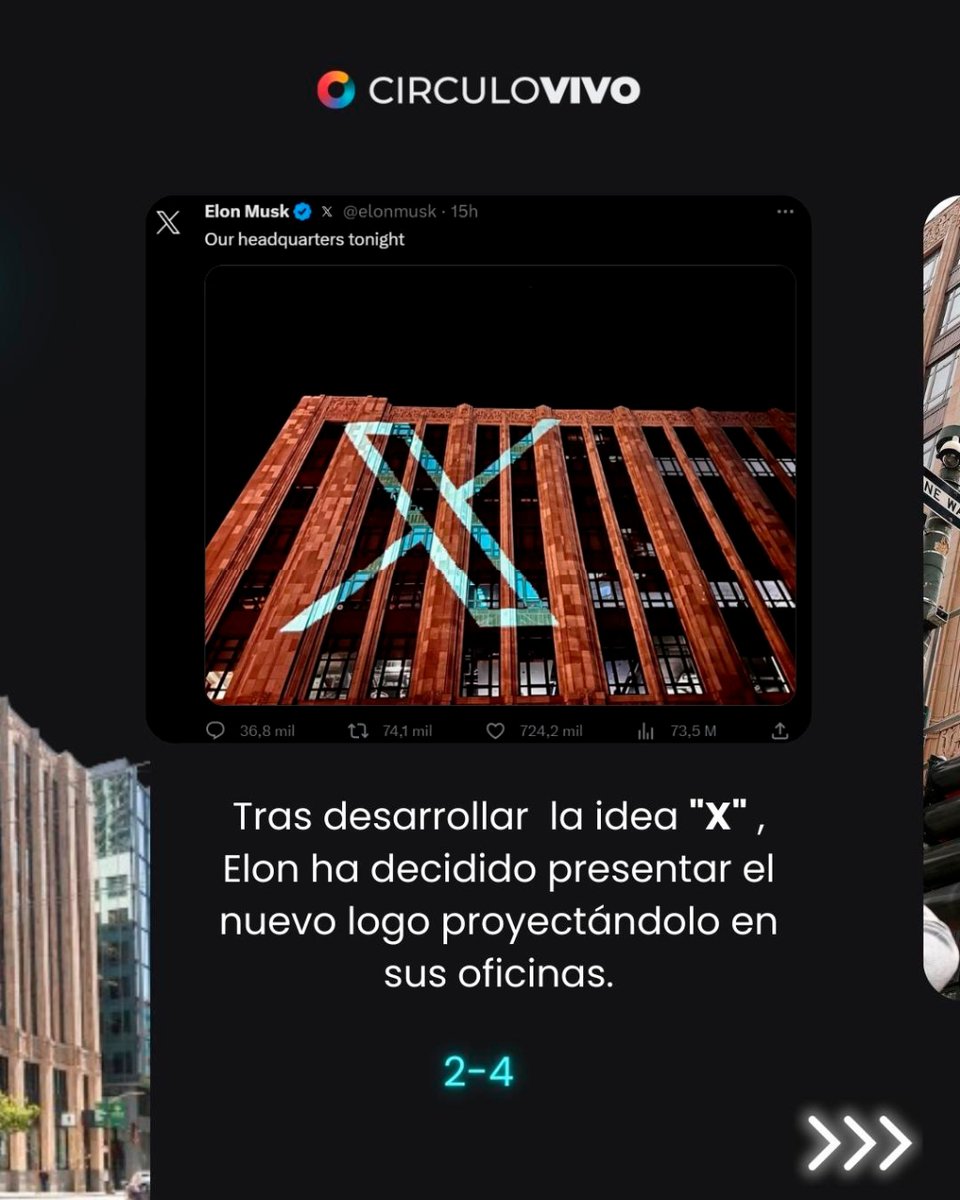 CirculoVivo's tweet photo. Las oficinas de @Twitter  están en constante cambio, así como su logo.
Por ello el fin de una era llega con el cambio de logo que @elonmusk realizó en la marca.
#elonmusk #twitter https://t.co/vHUmRyPo8i