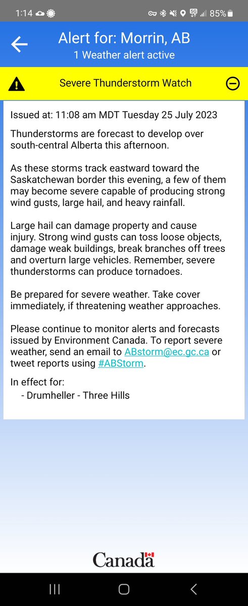 Morrin Fire Dept tweet media