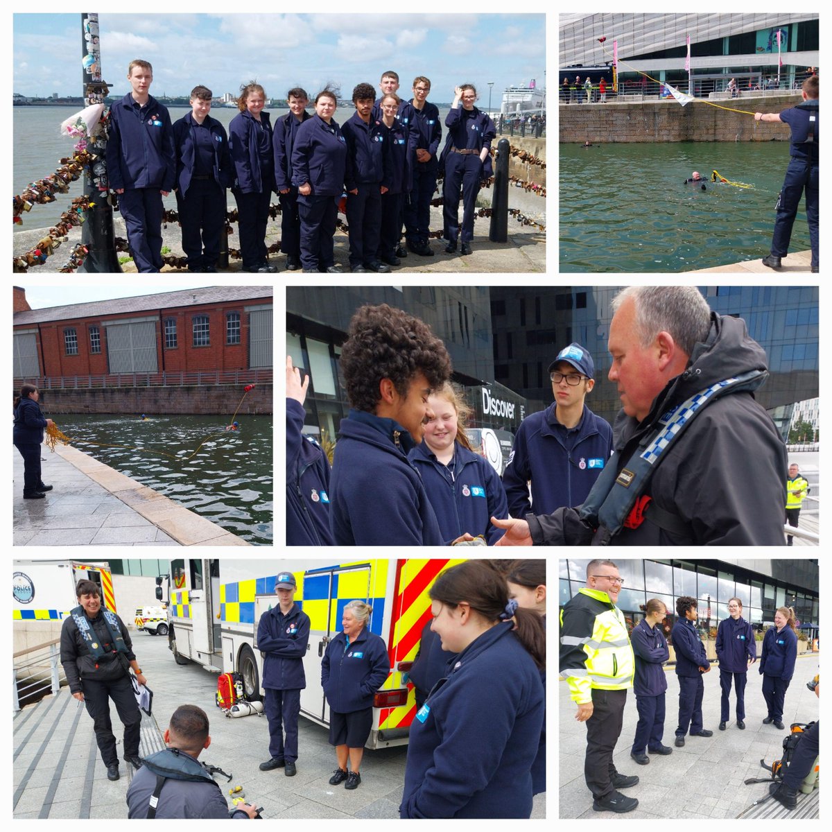 Great day learning about the important work @NWPoliceDivers do and practising a little bit of rescuing ourselves! #WorldDrowningPreventionDay