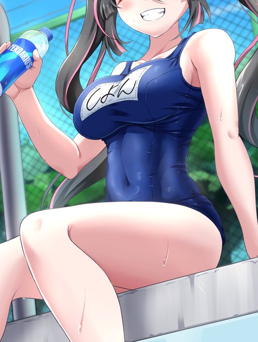 #目元より下で切り出すとエロいらしい
すまないが全体絵は無いんだ 