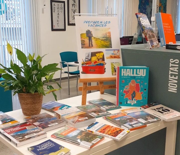 🌞🏖📚Ja saps on anar de vacances?📚🏖🌞

 Vine a la biblioteca a buscar la millor guia per fer del teu viatge una aventura!

#guiesdeviatges #vacances2023 #vacances #biblioestiu #bibliorecomanació