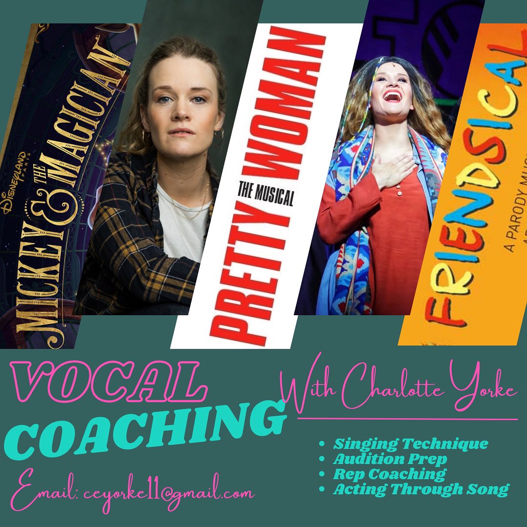 Please share far and wide friends!

I currently have space for new vocal students!

As someone with experience both onstage - with West End and International credits - as well as Behind-the-Table -  having assisted some of the top West End and Broadway Casting Offices… 1/2