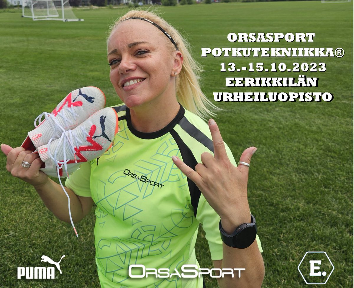 YO🤪! Ja sit mennään taas 💯🤌💣😼 <a href="/Eerikkila/">Eerikkilä Sports Ins</a> ‼️⁣
⁣
Ilmoittautuminen Eerikkilän syksyn leirille 13.-15.10.2023 on avattu 😃⁣
⁣
Tervetuloa - Välkommen ✌️🫠⚽️✨️⁣
Ilmoittautuminen orsasport.com / eerikkila.fi 👀✒️⁣
⁣
#kicktechnique #potkutekniikka