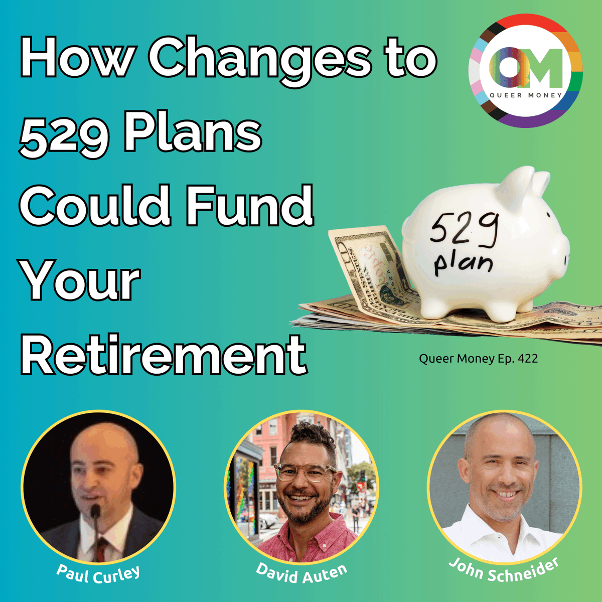 PaulCurleyBC's tweet photo. I joined the @QueerMoneyPod this week to share my insight on how #529plans help families save for future educational expenses and why new legislation effective 2024 allows us to move money from a #529toRoth IRA.
Catch me here: https://t.co/oC55oZN6hH🎧

#queermoney #lgbtmoney https://t.co/cG9N9jQIu4
