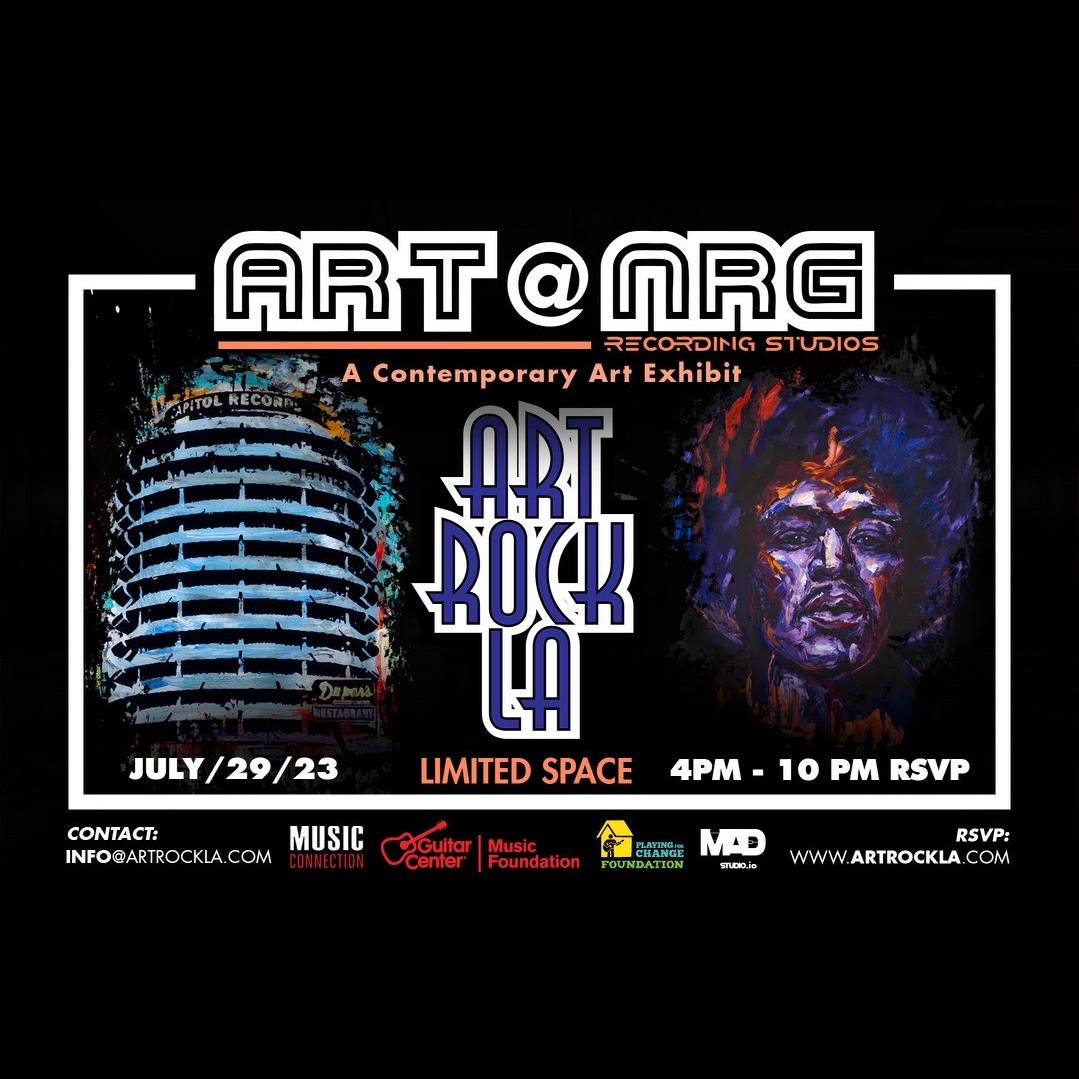 PFC Foundation (@pfcfoundation) on Twitter photo 🎶Art Rock LA would like to invite you to a very special Art & Music Charity Event on July 29th at the World-Famous <a href="/NRGRecording/">NRG Recording</a> Studios in North Hollywood to support two music charities: <a href="/PFCFoundation/">PFC Foundation</a> and <a href="/GiveMusicLife/">Guitar Center Music Foundation</a> . Find out more at artrockla.com 🎶Art Rock LA would like to invite you to a very special Art & Music Charity Event on July 29th at the World-Famous <a href="/NRGRecording/">NRG Recording</a> Studios in North Hollywood to support two music charities: <a href="/PFCFoundation/">PFC Foundation</a> and <a href="/GiveMusicLife/">Guitar Center Music Foundation</a> . Find out more at artrockla.com