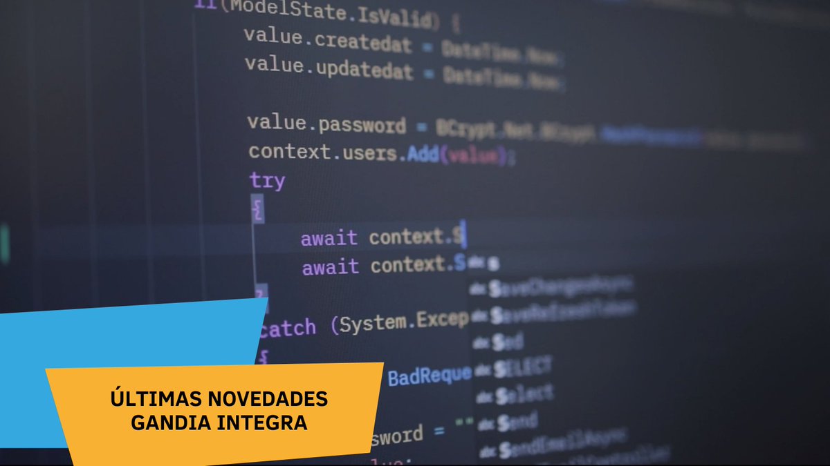 tesigandia's tweet photo. 💻Las nuevas versiones de nuestros programas surgen de las necesidades de nuestros clientes. 

✔️Puede revisar aquí los últimos desarrollos que hemos hecho en Gandia Qüest y Gandia Integra en sus módulos CatiNet, CawiNet y MobiNet: https://t.co/mXTqnauAEk https://t.co/60n5MbK40J