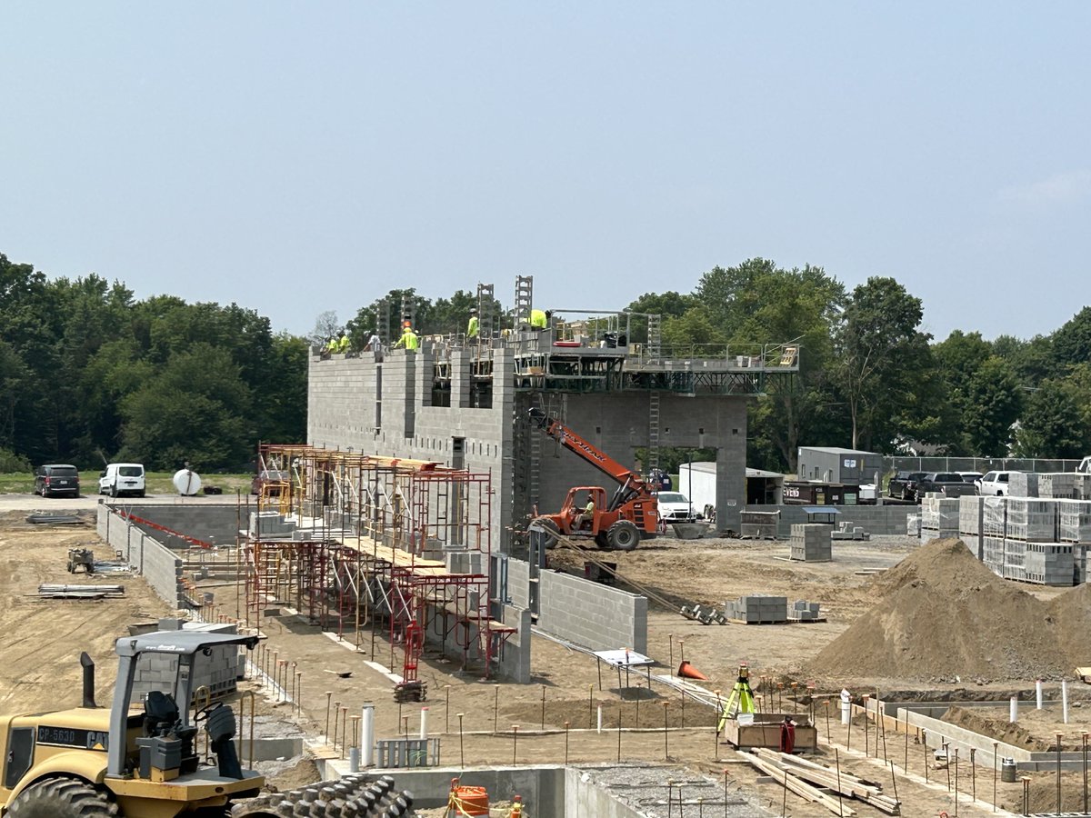 New HS addition from higher view point 😎<a href="/CCSredwolves/">Clinton Community Schools</a>