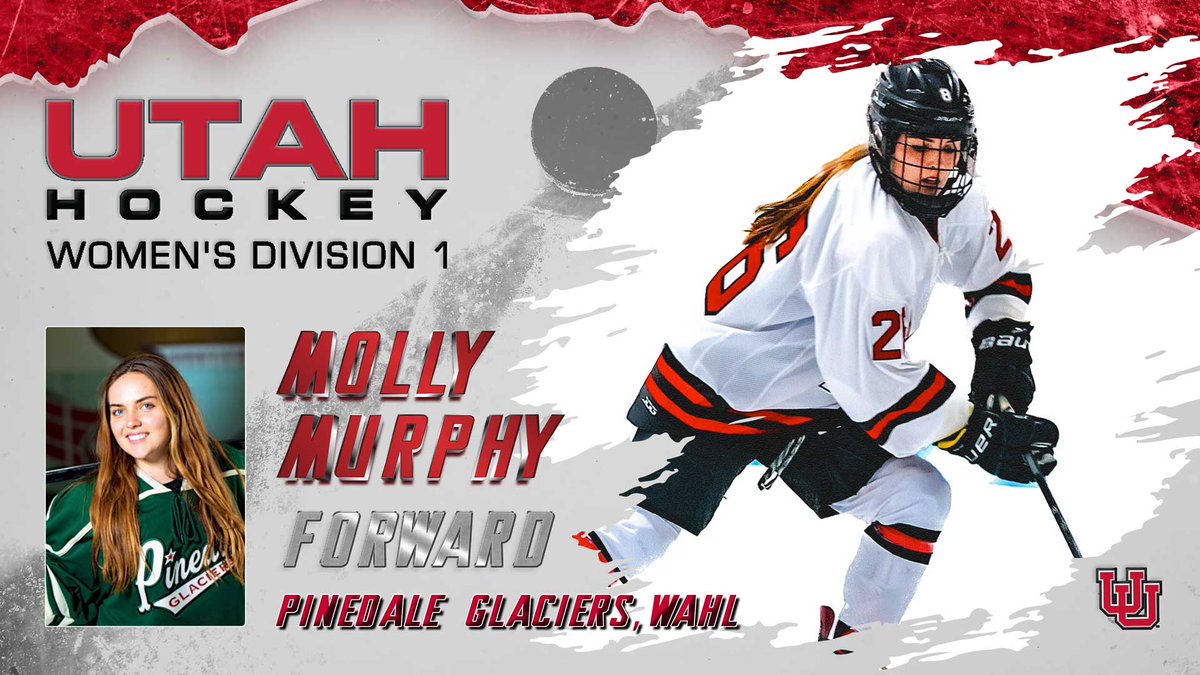 UtahWHockey's tweet photo. 🚨W1 Player Commitment🚨
Utah Women's Division 1 is excited to announce Molly Murphy (F) has committed for the upcoming 2023-24 season. Read more: https://t.co/18Xlse2kzF  #UtahHockey #GoUtes🏒 https://t.co/jwnX3rIUqN