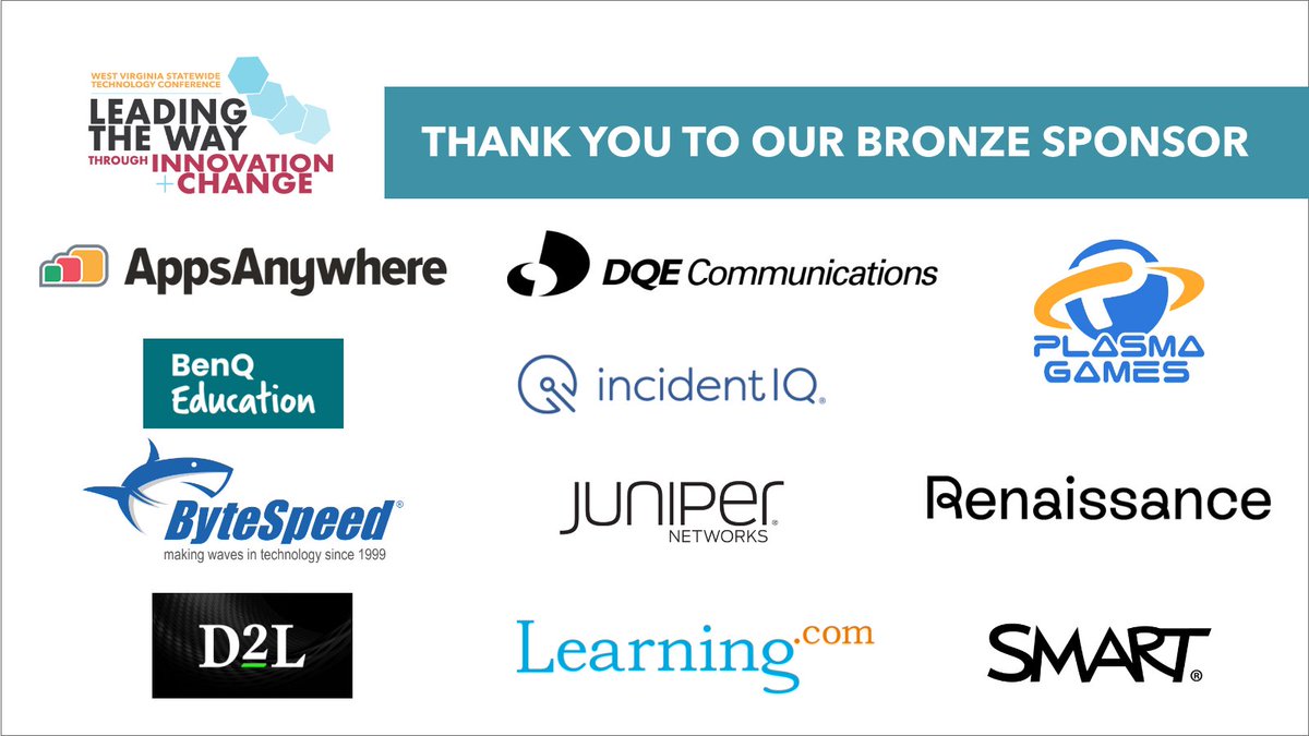 We extend our sincerest thanks for your generous contribution. Your commitment to advancing technology in our state is commendable and has a lasting impact on our community.

#wvstc2023