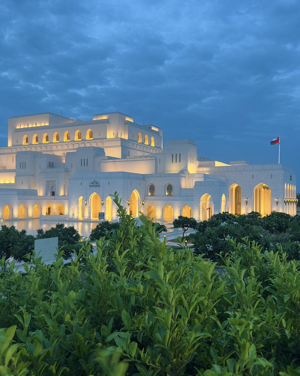 غروب اليوم
#ShotoniPhone <a href="/ROH_Muscat/">Royal Opera House Muscat</a>