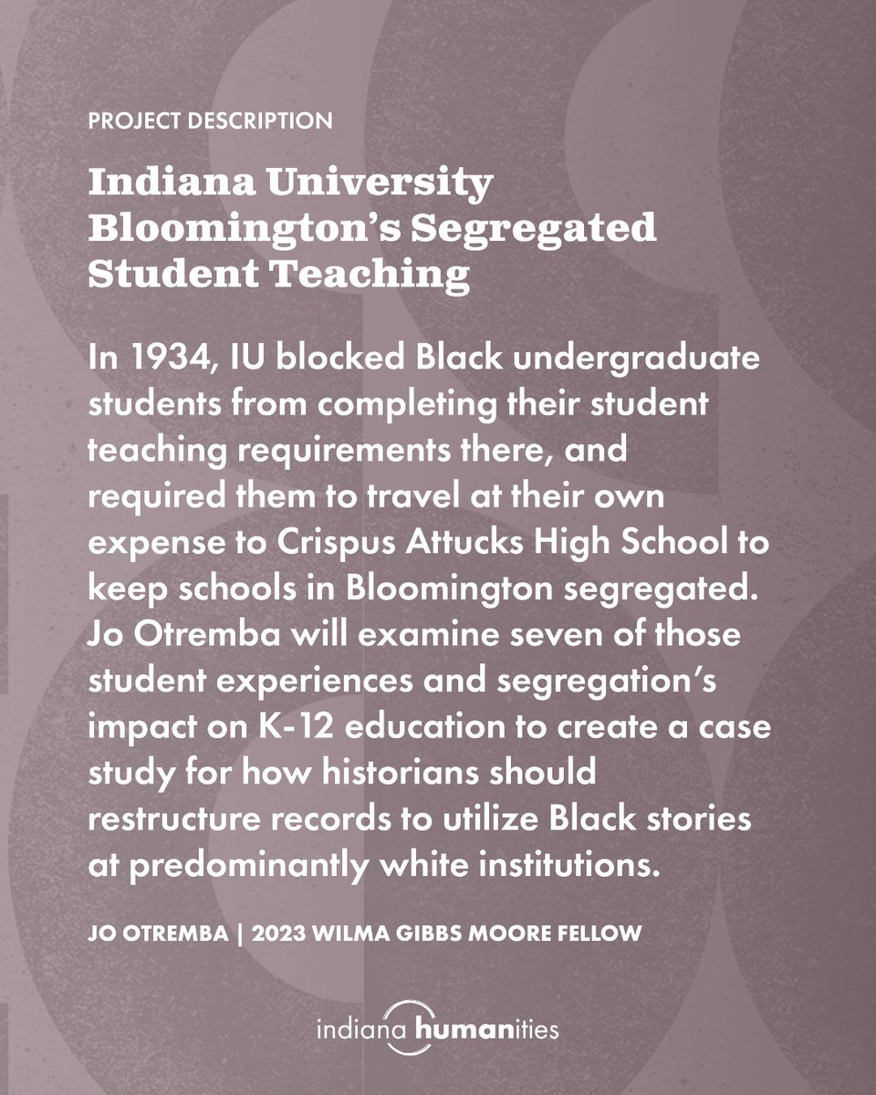 Indiana Humanities tweet media