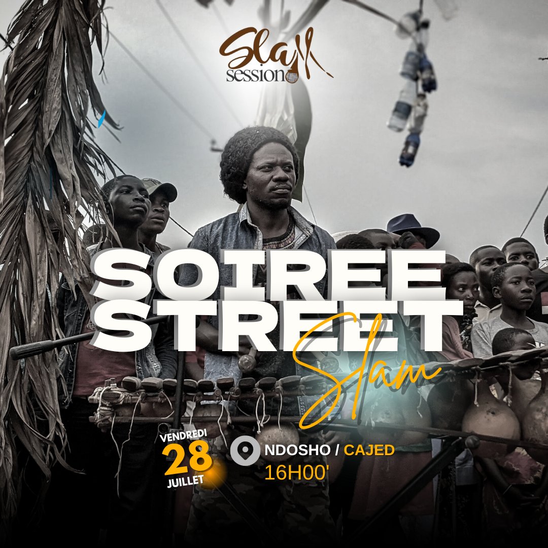 SlamGoma's tweet photo. La rue éduque bien lorsque les slameurs deviennent des maîtres. 
Voici pour vous,#StreetSlam  une soirée Slam inédite des mots dans les rues, des pensées qui donnent une âme à la foule 
Ce vendredi 28 juillet à partir de 16h retrouvons nous à Ndosho précisément à #CAJED https://t.co/ubMINqMY4X