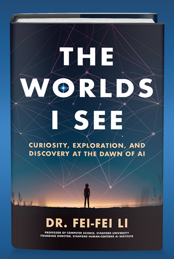 Excited to share that my book, The Worlds I See, will be published on Nov 7, 2023 from @Flatironbooks & @melindagates' Moment of Lift Books. I believe AI can help people & I hope you’ll come along on the journey. Preorder momentoflift.com/the-worlds-i-s… #MoemtnofLiftBooks #WorldsISee 1/